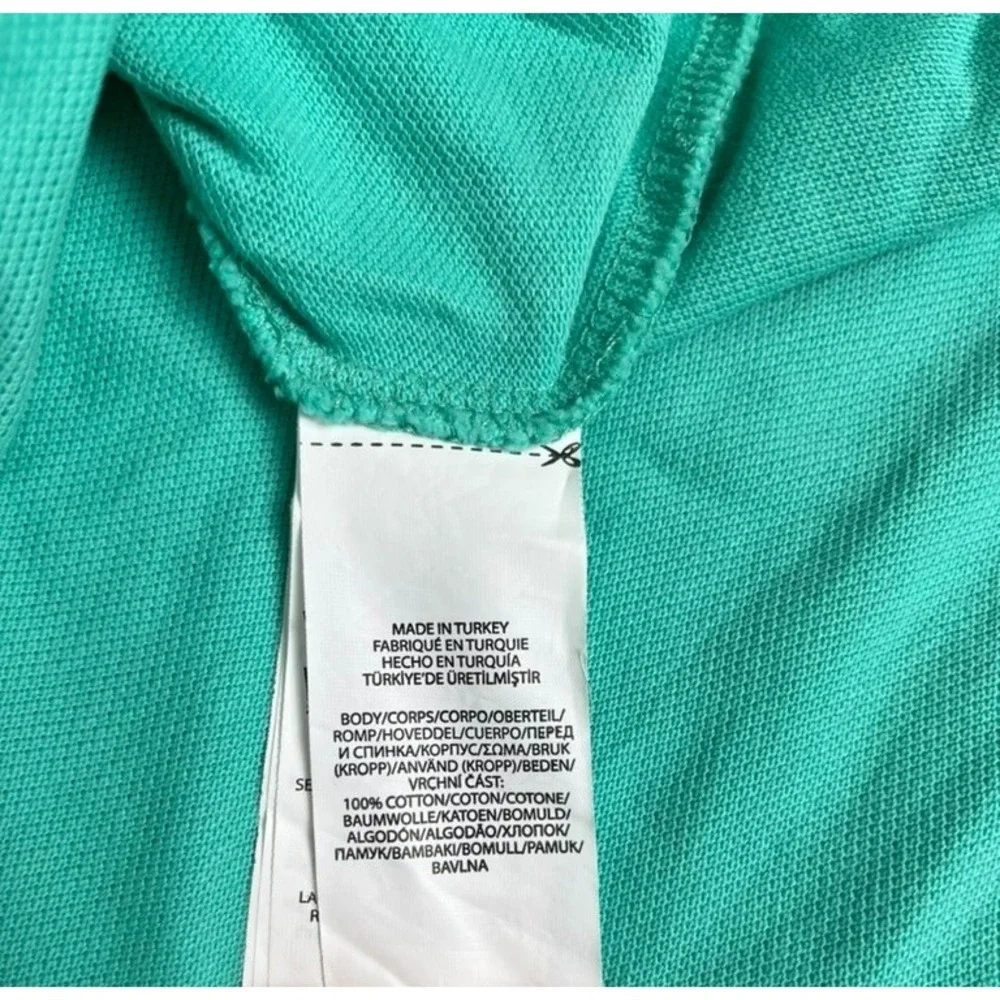Polo Ralph Lauren Polo Shirt Mens Green Short Sleeve 100% Cotton Preppy Size 4XB